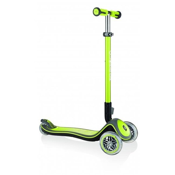 Globber Globber 444-206 Elite Deluxe Scooter; Lime Green 444-206